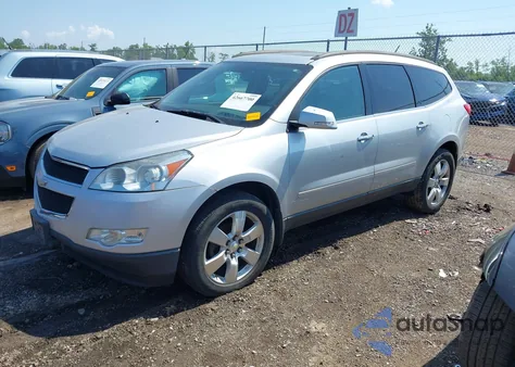 2011 Chevrolet Traverse Ltz from USA, damaged, VIN 1GNKVLED9BJ235489